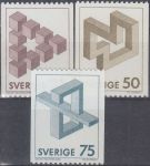 Obrázek k výrobku 21658 - 1981, Švédsko, 1175/1177, Nositelé Nobelovy ceny za rok 1921 ∗∗