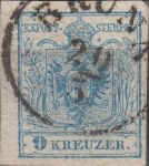 Obrázek k výrobku 22196 - 1850, Rakousko, 0004Y, Výplatní známka: Znak ⊙