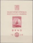 Obrázek k výrobku 22220 - 1946, ČSR II, A0437B, Výstava poštovních známek BRNO 1946 ∗∗∗