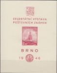 Obrázek k výrobku 22231 - 1946, ČSR II, A0437I1, Výstava poštovních známek BRNO 1946 ∗∗