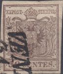Obrázek k výrobku 22949 - 1850, Lombardsko a Benátsko, 03, Výplatní známky: Znaky ⊙
