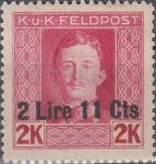 Obrázek k výrobku 23101 - 1918, Rakousko (Polní pošta), 75, Týden císaře Karla: Císař ∗∗