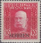 Obrázek k výrobku 23118 - 1914, Rakousko (Polní pošta v Srbsku), 04, Císař František Josef ∗