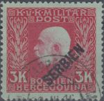 Obrázek k výrobku 23191 - 1916, Rakousko (Polní pošta v Srbsku), 39, Císař František Josef ⊙