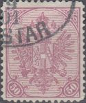 Obrázek k výrobku 23196 - 1908, Rakouská pošta v Levantě, 61, 60. výročí vlády císaře Františka Josefa ⊙