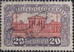 Obrázek k výrobku 23436 - 1920, Rakousko, 0290A, Výplatní známka: Budova parlamentu ⊙