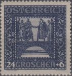 Obrázek k výrobku 23797 - 1922, Rakousko, 0411, Novinová známka: Hlava Merkura ∗