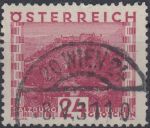 Obrázek k výrobku 23815 - 1929, Rakousko, 0504, Výplatní známka: Krajinky - Pevnost Hohensalzburg ⊙