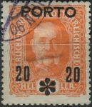Obrázek k výrobku 24264 - 1916, Rakousko, DL057B, Doplatní známka: Nové hodnoty ⊙
