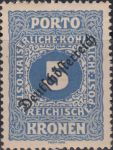 Obrázek k výrobku 24266 - 1919, Rakousko, DL064/074, Doplatní známky ∗