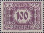Obrázek k výrobku 24281 - 1920, Rakousko, DL092y, Doplatní známka: Nové číslicové hodnoty ∗∗
