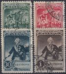 Obrázek k výrobku 24594 - 1941, SSSR, 0804/0805A, 15. výročí vzniku Kyrgyzské ASSR ⊙