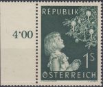 Obrázek k výrobku 24758 - 1953, Rakousko, 0982p, 80. narozeniny Theodora Körnera ∗∗
