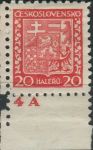 Obrázek k výrobku 26319 - 1929, ČSR I, 0250VVDČ, Výplatní známka: Státní znak ∗ r
