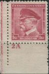 Obrázek k výrobku 26716 - 1935, ČSR I, 0303DČ, Výplatní známka: Portréty - T. G. Masaryk ∗ r