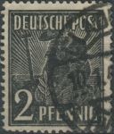 Obrázek k výrobku 27378 - 1946, Německá pošta (vydání pro spojené okupační zóny), 927, Výplatní známka: I. vydání Kontrolní rady ⊙