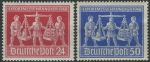 Obrázek k výrobku 27647 - 1948, Německá pošta (vydání pro spojené okupační zóny), 967/968, Lipské jarní veletrhy ∗∗