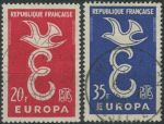 Obrázek k výrobku 28085 - 1957, Francie, 1157/1158, EUROPA ⊙