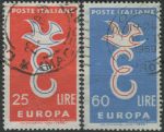 Obrázek k výrobku 28086 - 1957, Itálie, 0992/0993, EUROPA ⊙