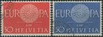 Obrázek k výrobku 28212 - 1957, Švýcarsko, 0646/0647, EUROPA ⊙