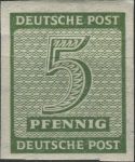 Obrázek k výrobku 28252 - 1945, Sovětská okupační zóna (Durynsko), 099BY, Výplatní známka: Friedrich Schiller ∗