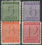 Obrázek k výrobku 28258 - 1945, Sovětská okupační zóna (Durynsko), 095AY, Výplatní známka: Poštovní trubka ∗∗