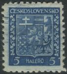 Obrázek k výrobku 28395 - 1929, ČSR I, 0252VV, Výplatní známka: Státní znak ∗