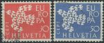 Obrázek k výrobku 28417 - 1960, Švýcarsko, 0720/0721, EUROPA ⊙