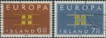 Obrázek k výrobku 28582 - 1962, Island, 0364/0365, EUROPA ⊙