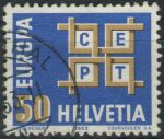 Obrázek k výrobku 28590 - 1962, Švýcarsko, 0756/0757, EUROPA ⊙
