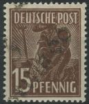 Obrázek k výrobku 28633 - 1948, Sovětská okupační zóna (Všeobecná vydání), 176, Výplatní známka ∗