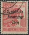 Obrázek k výrobku 28661 - 1948, Sovětská okupační zóna (Všeobecná vydání), 188, Výplatní známka ⊙