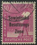 Obrázek k výrobku 28662 - 1948, Sovětská okupační zóna (Všeobecná vydání), 192, Výplatní známka ⊙