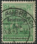 Obrázek k výrobku 28666 - 1948, Sovětská okupační zóna (Všeobecná vydání), 196, Výplatní známka ⊙