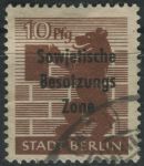 Obrázek k výrobku 28673 - 1948, Sovětská okupační zóna (Všeobecná vydání), 202, Výplatní známka ⊙