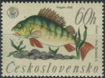 Obrázek k výrobku 28790 - 1966, ČSR II, 1517, Mistrovství světa v rybolovné technice: Pstruh potoční ∗∗