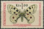 Obrázek k výrobku 28797 - 1966, ČSR II, 1528, Motýli: Batolec červený ∗∗