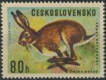 Obrázek k výrobku 28815 - 1966, ČSR II, 1568, Lovná zvěř: Jelen evropský ∗∗