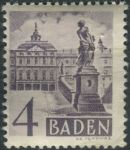 Obrázek k výrobku 29352 - 1948, Francouzská okupační zóna (Bádensko), 28b, Výplatní známka: Osobnosti a obrázky z Bádenska (III): Johann Peter Hebel ∗