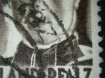 Obrázek k výrobku 29379 - 1948, Francouzská okupační zóna (Bádensko), 29aVII, Výplatní známka: Osobnosti a obrázky z Bádenska (III): Zámek Rastatt ⊙