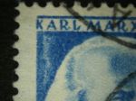 Obrázek k výrobku 29382 - 1948, Francouzská okupační zóna (Porýní-Falc), 21bI, Výplatní známka: Osobnosti z Porýní-Falc (II): Karel Marx ⊙