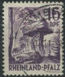 Obrázek k výrobku 29383 - 1948, Francouzská okupační zóna (Porýní Falc), 18, Výplatní známka: Obrázky z Porýní-Falc (II): Porta Nigra, Trevír ⊙