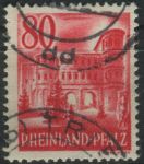 Obrázek k výrobku 29392 - 1948, Francouzská okupační zóna (Porýní Falc), 39, Výplatní známka: Obrázky z Porýní-Falc (III): Wormský Dóm ⊙