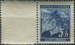 Obrázek k výrobku 29623 - 1940, Protektorát, 027M(4), Výplatní známka : Lipové listy (hlubotisk) ∗∗