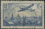 Obrázek k výrobku 29726 - 1936, Francie, 0305, Letecká známka: Letadlo nad Paříží ⊙