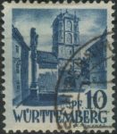 Obrázek k výrobku 29748 - 1948, Francouzská okupační zóna (Porýní-Falc), 17IV, Výplatní známka: Osobnosti z Porýní-Falc (II): Wilhelm Emmanuel svobodný pán von Ketteler ⊙