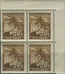 Obrázek k výrobku 29861 - 1939, Protektorát, 024, Výplatní známka : Lipové listy (hlubotisk) ∗∗ ⊞ r