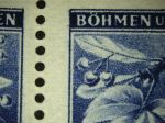 Obrázek k výrobku 30070 - 1939, Protektorát, 020DV, Výplatní známka : Lipové listy (hlubotisk) ∗∗ ⊞ o
