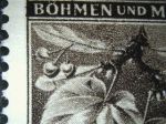 Obrázek k výrobku 30195 - 1939, Protektorát, 021DV, Výplatní známka : Lipové listy (hlubotisk) ∗∗ ⊞ o