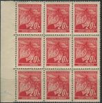 Obrázek k výrobku 30198 - 1939, Protektorát, 021DV, Výplatní známka : Lipové listy (hlubotisk) ∗∗ ⊞ r